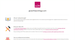 Desktop Screenshot of glutenfreeonthego.com